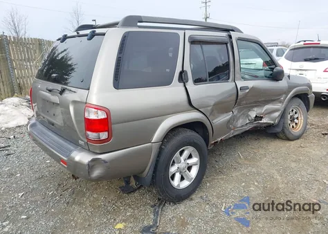 2003 Nissan Pathfinder Se из США, поврежденный, VIN JN8DR09Y63W800419